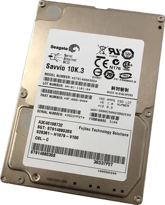 Immagine prodotto di Hard Disk Hdd Sas 146gb 2,5" Disco Rigido Seagate Savvio 10k.3 Rpm St9146803ss