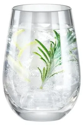 Produktbild von 6x Stölzle Lausitz Mirrors Longdrinkbecher Silber 465 ml