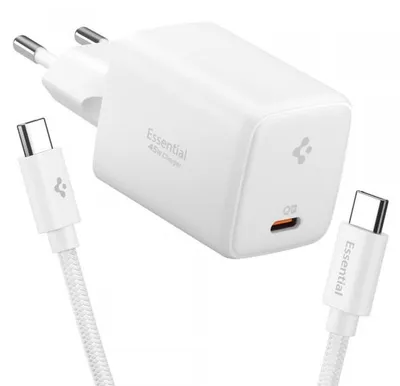 Productafbeelding van Spigen EE451EU, Interne, AC, 1 meter, Wit