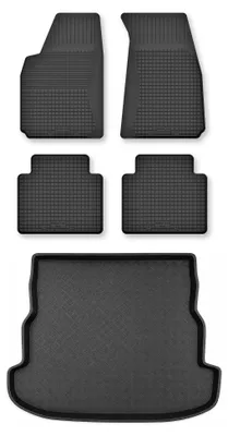 Obrázek produktu pro Vaničkové autokoberce + vana kufru pro: Fiat Siena 1996-2006 sedan 5 ks