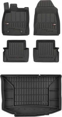 Produktbild von 3D SET Gummimatten und Fußmatten Ford Fiesta Mk7 2012-2017