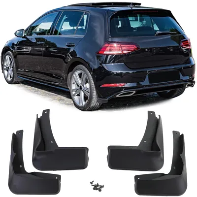Immagine prodotto di Paraurti paraschizzi anteriori e posteriori per VW Golf 7 restyling dal 2017 al 2021, versione R-Line