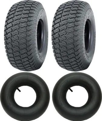 Produktbild von 2 - 13x5.00-6 4pr Wanda P332 Grasreifen TL & 13x5.00-6 TR13 Schlauch
