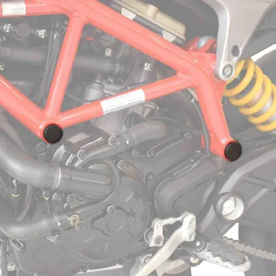 Produktbild von PUIG 9634N Verkleidungsaufsätzte passend fuer DUCATI HYPERMOTARD 939 Schwarz