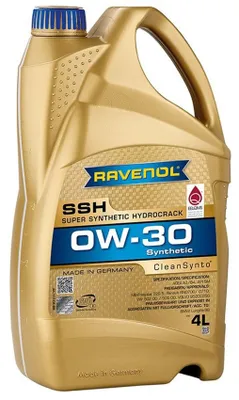 Produktbild von RAVENOL SSH für 0W-30 4 Liter Motoröl Motorenöl 229.5 RN0700 RN0710 VCC 95200356 502 00 505 00 Longlife-98 Öl