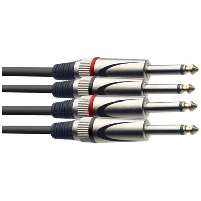 Immagine prodotto di Stagg STC6P, cavo 2x JACK/2X JACK, 6m