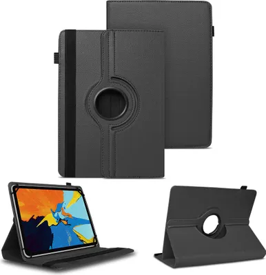 Produktbild von Schutzhülle für Oukitel OT8 OT9 OT11 OT12 Tablet Hülle Tasche 360 Grad DrehbarFarben:Schwarz