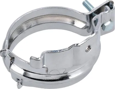 Zdjęcie produktu dla Tylny wspornik wydechowy, chromowany - dla Simson S51, S70, S53, S83 Enduro, SR50, SR80