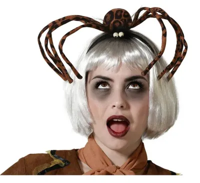 Obrázek produktu pro Halloween dekorace čelenka pavouk