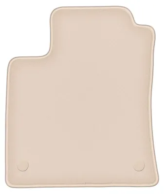 Produktbild von DURBAN Beige Velours-Fahrerfußmatte für Renault Clio V Schrägheck (2019-)