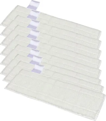 Image de Invest 8x microfibres buse de sol set de chiffons pour nettoyeur à vapeur EasyFix SC1 SC2 SC3 SC4 SC5 Chiffons de rechange Kärcher