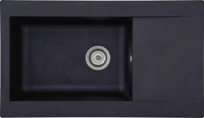 Produktbild von respekta Mineralite Einbauspüle 1 Becken Denver 86 x 50 cm