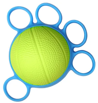 Produktbild von Fingergriffball-Massagegerät, rutschfest, für Rehabilitationstraining, ergonomisches Fünf-Finger-Krafttrainingsgerät, Fitnessgerät