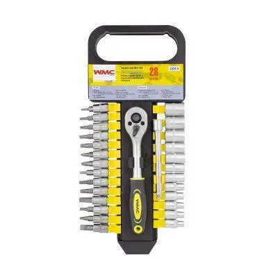 Obrázek produktu pro Wmc_Tools Set Of Sockets And Bits Wmc Tools 28Pcs