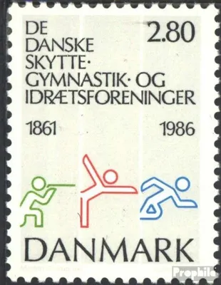 Produktbild von Briefmarken Dänemark 1986 Mi 871 (kompl.Ausg.) postfrisch 125 Jahre DDSG & I