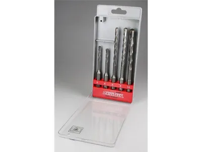 Produktbild von SDS-Beton-Bohrer Satz in Kunststoffbox 5+6mm x 11cm,  6+8+10mm x 16cm