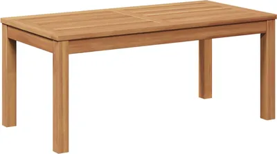Produktbild von Tisch Braun 95 x 45 x 40 cm Massivholz Teak