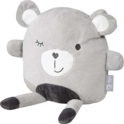 Immagine prodotto di roba cuscino di peluche "Lil Cuties", peluche "Sammy" con biglietto d'amicizia, grigio argento