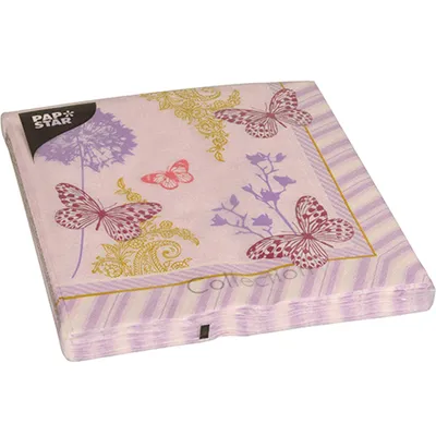 Produktbild von 20 Servietten, 3-lagig 1/4-Falz 40 cm x 40 cm "Charlene"
