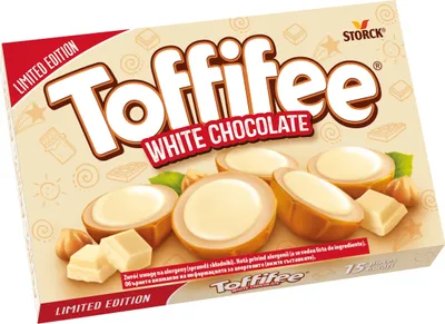 Obrázek produktu pro Toffifee Bílá čokoláda 125g