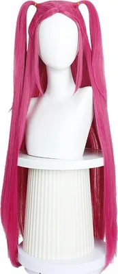 Obrázok produktu pre INF Ružová Cosplay Parochňa: Vlákno odolné voči vysokým teplotám, nastaviteľné popruhy na párty a anime