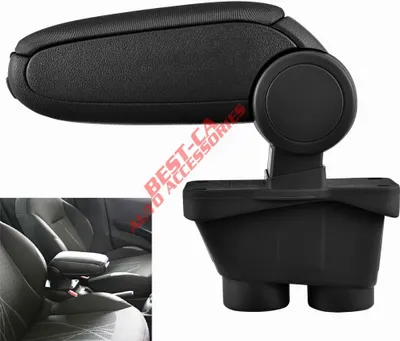 Immagine prodotto di Bracciolo centrale Bracciolo CLAPPABLE Tessile Nero Per Peugeot 208 2012-2019