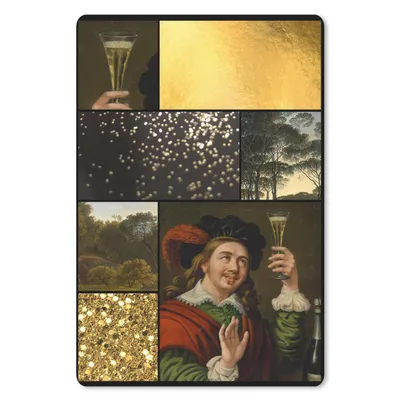 Produktbild von MuchoWow® Mauspad Mousepad Collage - Malerei - Alte Meister 18x27 cm - Mousepads - Maus Mat - Pad - Mausunterlage