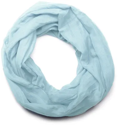 Produktbild von styleBREAKER leichter unifarbener Loop Schlauchschal | Sommerschal aus fließendem Material | Seidiges Halstuch für Damen & Herren | Weich, Luftig & Modisch | 77 x 46 cm