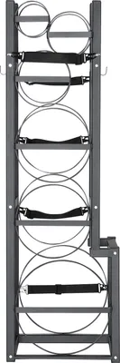 Immagine prodotto di Portabombole per refrigeranti SucceBuy, con 1 bombola da 50 lb, 2 da 30 lb e 3 piccole bombole, 15,55 x 12,99 x 49,8 pollici, portabombole per freon, gas ecc.