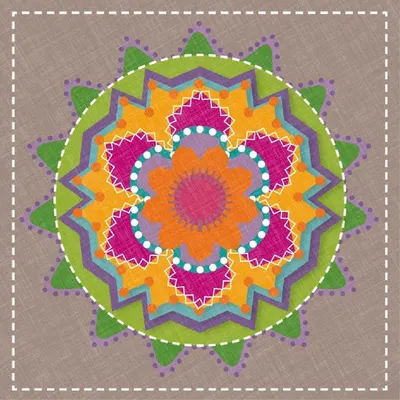 Produktbild von ARTEBENE Papierservietten Kaleido Taupe 33 x 33 cm, 20 Stück