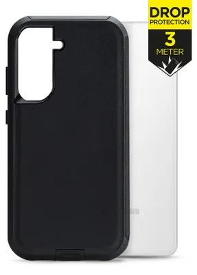 Image de Coque de protection Mobilize Defender pour Samsung Galaxy S21 FE, coque rigide, protection arrière antichoc - Noir