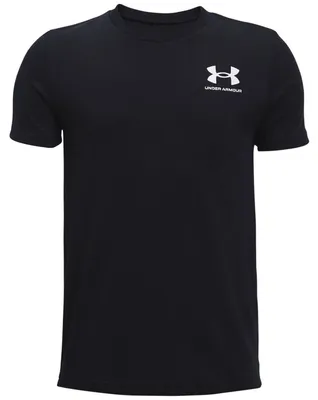 Immagine prodotto di Under Armour - Maglietta da ragazzo a maniche corte GT15899 (128) (Nero melange)
