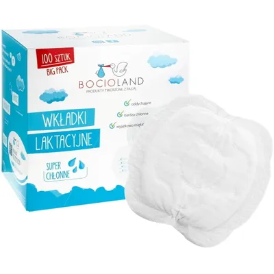 Produktbild von Bocioland Stilleinlagen 100 Stück Einweg superabsorbierend atmungsaktiv