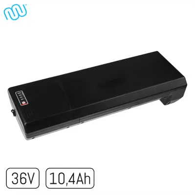 Obrázok produktu pre windmeile | E-bike batéria s článkami Samsung 36V 10.4Ah pre nosič, 374Wh, články Samsung, 500W, BMS, USB, bicykel, e-bike, elektrobicykel pedelec