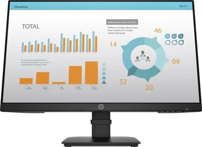 Produktbild von 60,5cm/23,8'' (1920x1080) HP P24 G4 16:9 5ms HDMI DisplayPort VGA VESA Full HD Black