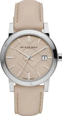 Obrázok produktu pre Dámske hodinky Burberry The City, strieborné a béžové