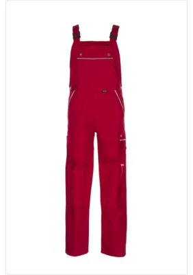 Produktbild von Planam Canvas 320 Latzhose rot/rot Gr. 58, 2137058