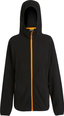 Produktbild von Regatta Professional - Fleecejacke Durchgehender Reißverschluss für Herren RG9711 (M) (Schwarz/Orangenpop)