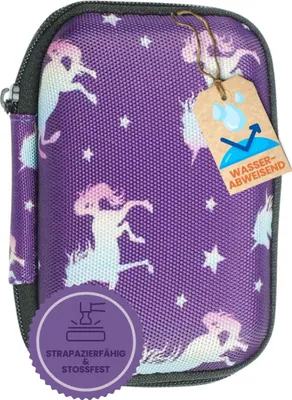 Obrázek produktu pro caseroxx Libre EVA Case Einhornmuster- lila Einhornmuster- lila