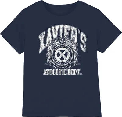 Produktbild von Marvel - "X-Men Athletic Dept" T-Shirt für Kinder TV3338 (116) (Marineblau)