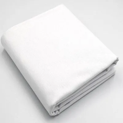 Produktbild von Katoenen Stoffband, 100% Baumwolle, 240 cm breit, 100% Baumwolle  Standard 100, weiß, 200 cm lang