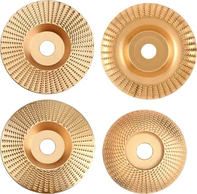 Four grinding discs for angle grinders are arranged in a 2x2 grid on a white background.