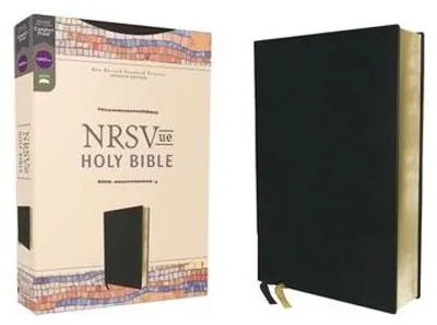 Obrázok produktu pre NRSVue, Holy Bible, Leathersoft, Black, Comfort Print