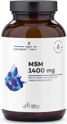 Image de Aura Herbals msm 1400 mg soufre organique 5902479615806