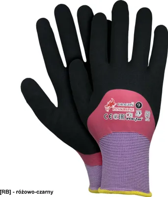 Productafbeelding van PINKROSE - Gecoate beschermhandschoenen - maat 6-9