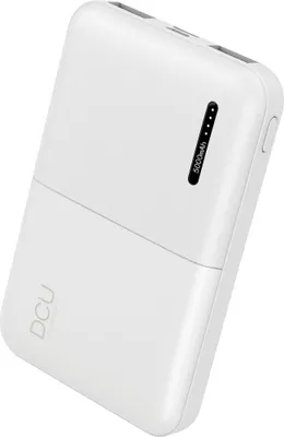 Image de Banque d'énergie DCU 34155002 Blanc 5000 mAh