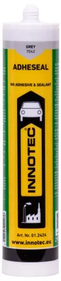Zdjęcie produktu dla Klej uszczelniający 290 ml, klej montażowy szary, uszczelniacz szary