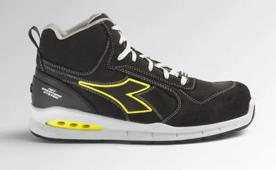 Produktbild von Hoher Schuh Run Net Airbox Mid S3 SRC DIADORA Schwarz Gr.45 - 701.176223-C0200/45