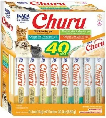 Image de Churu Cat BOX Poulet Variété 40x40g