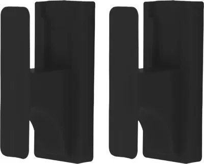 Produktbild von 2er-Set Wandhalterungen für Angelruten, robust, rutschfest, universell, teleskopierbar, für Eisangelruten, inklusive Aufbewahrungsständer und Organizer für Angelzubehör